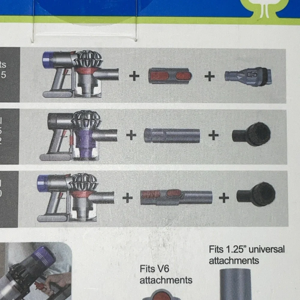 Vacuum Attachment Adapter allows connection of‎ tools to various vacuum models